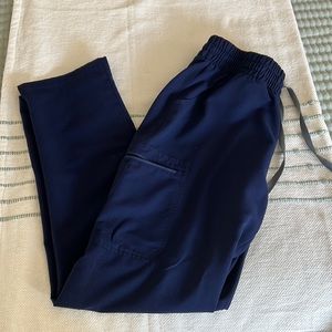 Medium Navy High waisted Figs scrubs